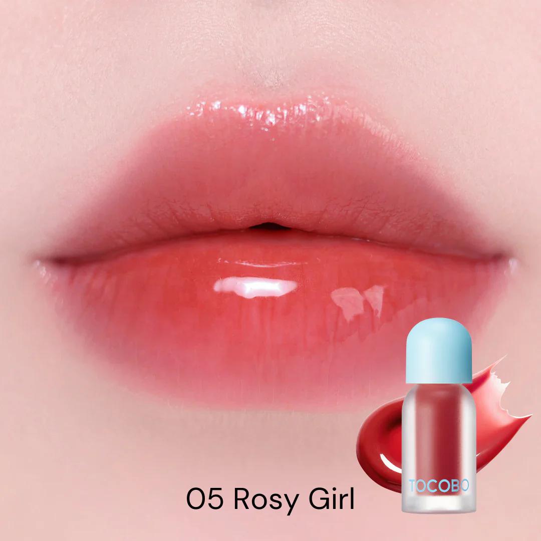 Juicy Berry Plumping Lip Oil - 05 Rosy Girl - imagen 1