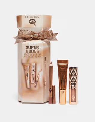 CHARLOTTE TILBURY SUPER NUDES SPOTLIGHT LIP AND CHEEK KIT miniatura 2