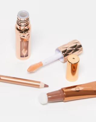 CHARLOTTE TILBURY SUPER NUDES SPOTLIGHT LIP AND CHEEK KIT miniatura 4