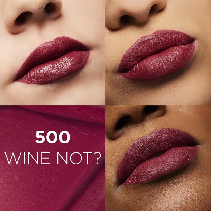 Paris Matte Resistance Liquid Lipstick – Tono 500 Wine Not - imagen 1