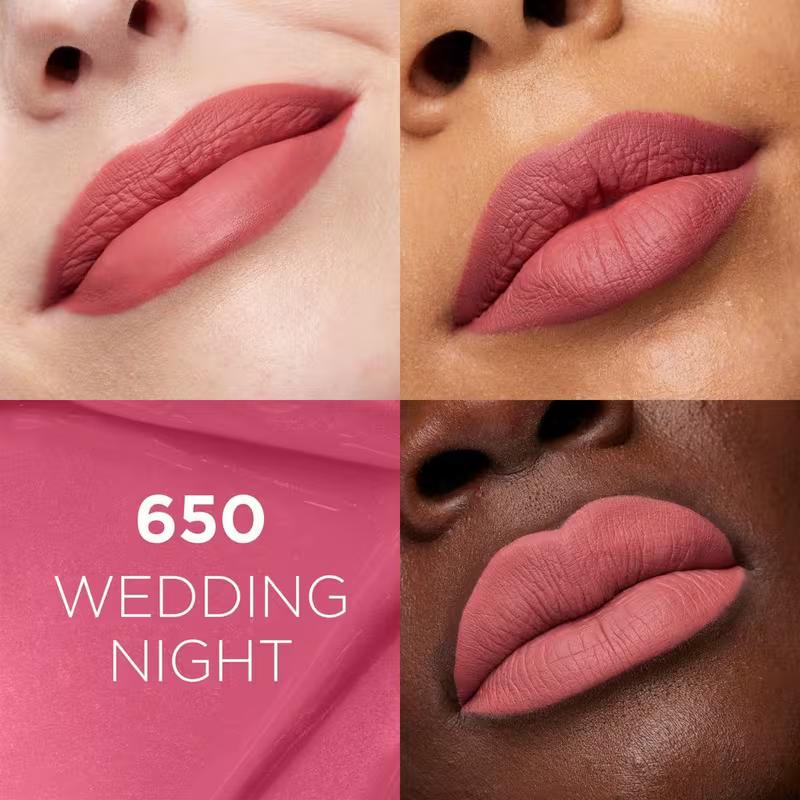 Paris Matte Resistance Liquid Lipstick – Tono 650 Wedding Night - imagen 1
