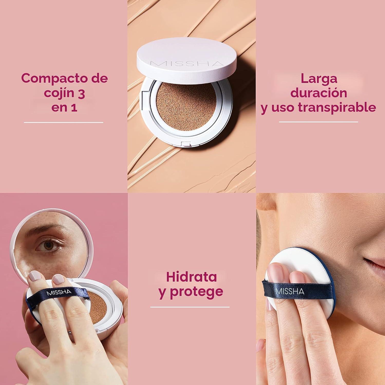 MISSHA MAGIC CUSHION  COVER LASTING N21 miniatura 4