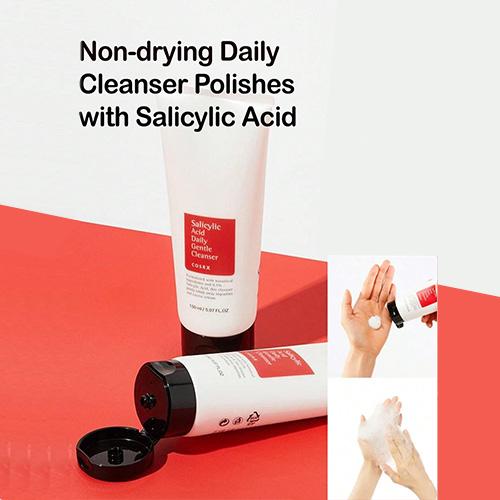 COSRX SALICYLIC ACID DAILY GENTLE CLEANSER miniatura 4