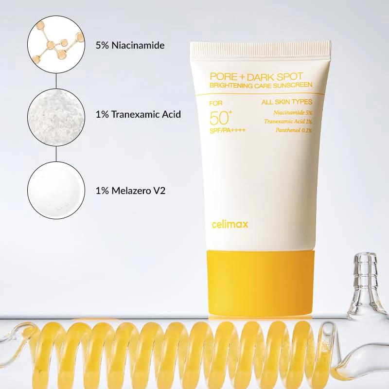 CELIMAX PORE DARK SPOT BRIGHTENING CARE SUNSCREEN miniatura 3