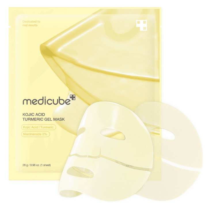 MEDICUBE KOJIC ACID TURMERIC BRIGHTENING GEL MASK