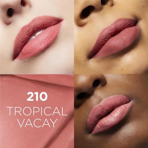 Paris Matte Resistance Liquid Lipstick – Tono 210 Tropical Vacay - imagen 1