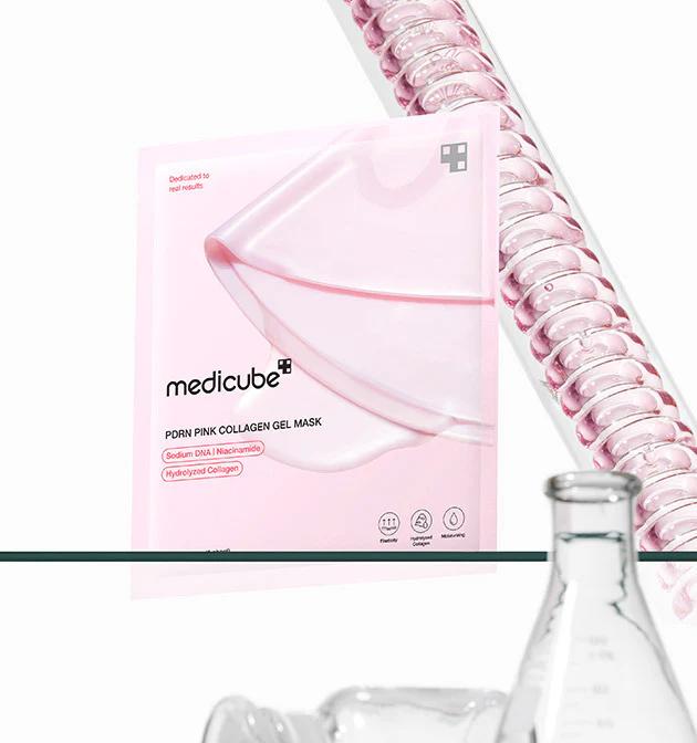 MEDICUBE PDRN PINK COLLAGEN GEL MASK miniatura 5