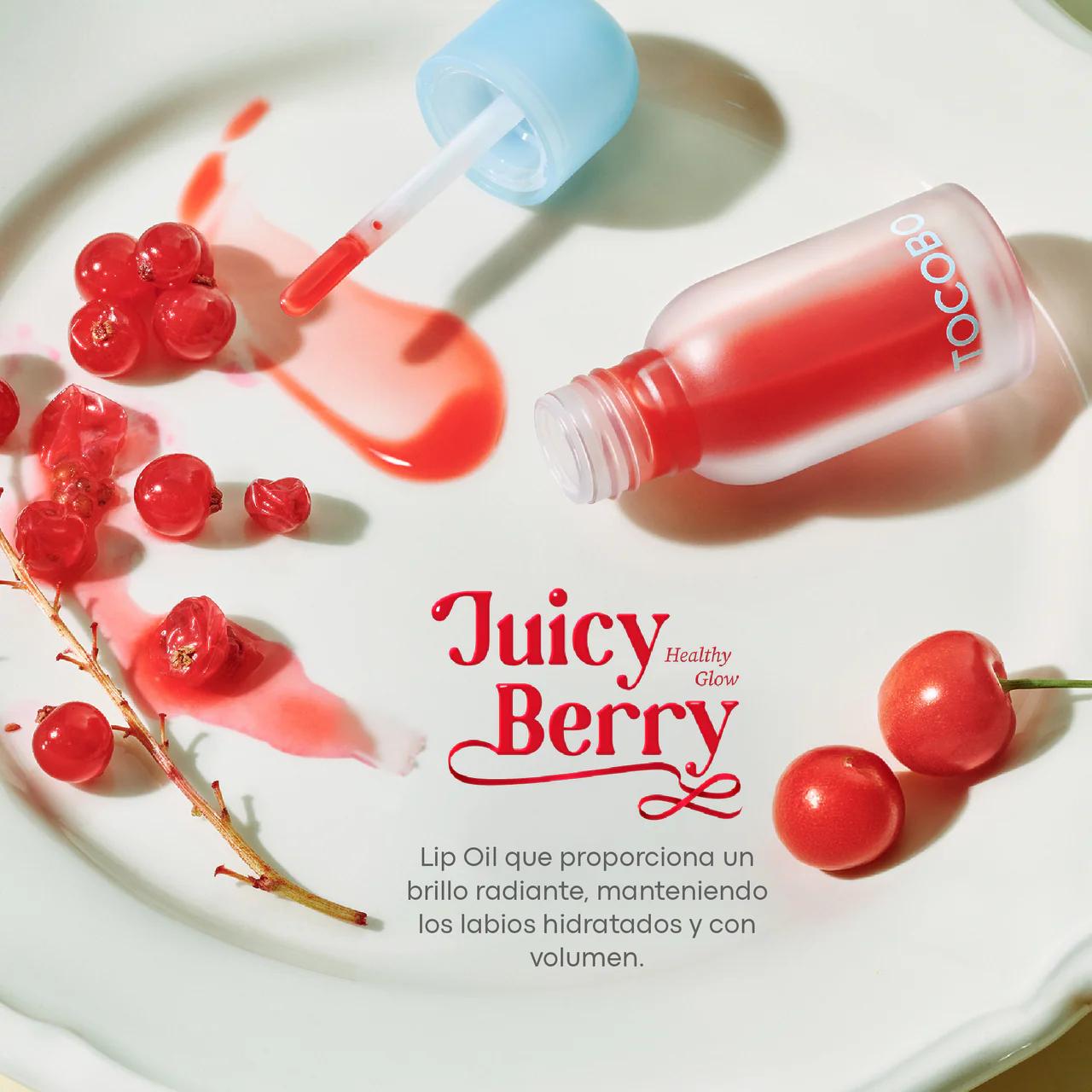 Juicy Berry Plumping Lip Oil - 01 Chill Red miniatura 3