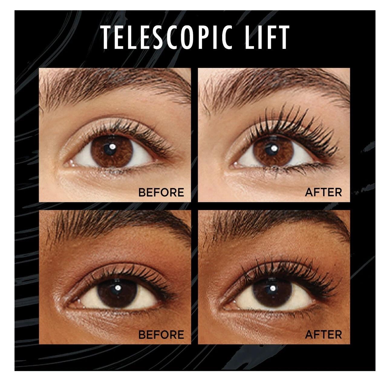 LOREAL TELESCOPIC LIFT MASCARA - BLACK BROWN 992 miniatura 2
