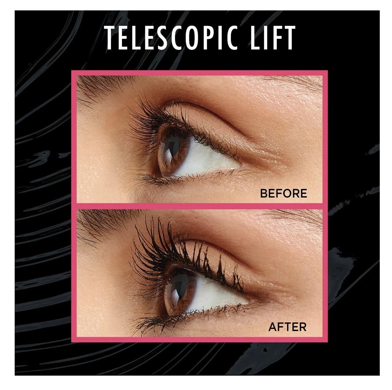 LOREAL TELESCOPIC LIFT MASCARA - BLACK BROWN 992 miniatura 3