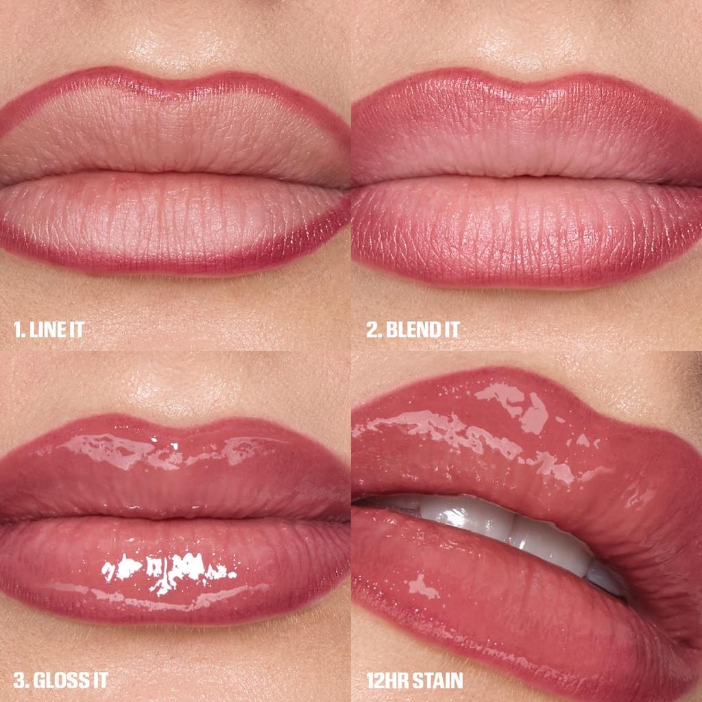HUDA BEAUTY MAKEOUT SESH LIP DUO ROSY NUDES miniatura 3