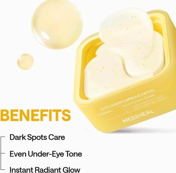 MEDIHEAL CAPSULE PATCH VITAMINA C FIRM BRIGHTENING miniatura 2