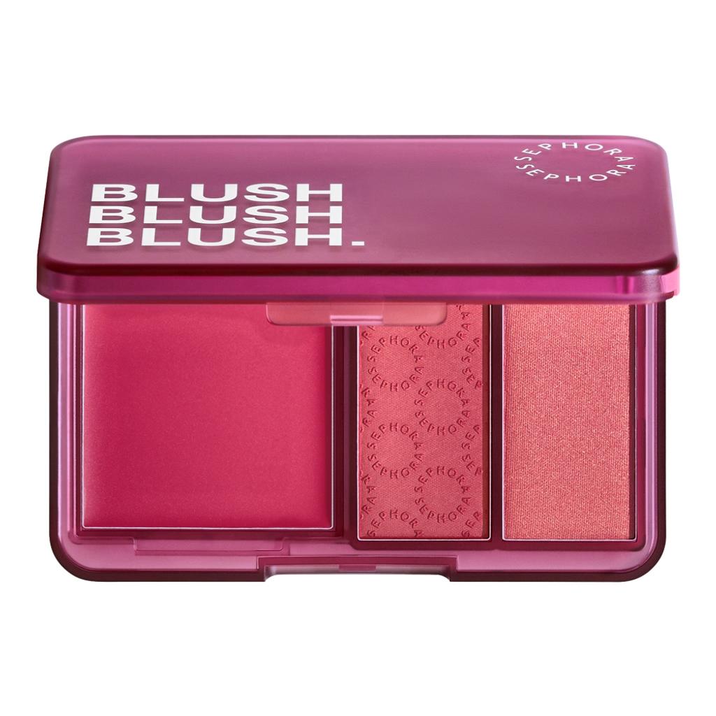 SEPHORA COLLECTION BLUSH BLUSH BLUSH CREAM & POWDER PALETTE – 03 DEAL CLOSER miniatura 3
