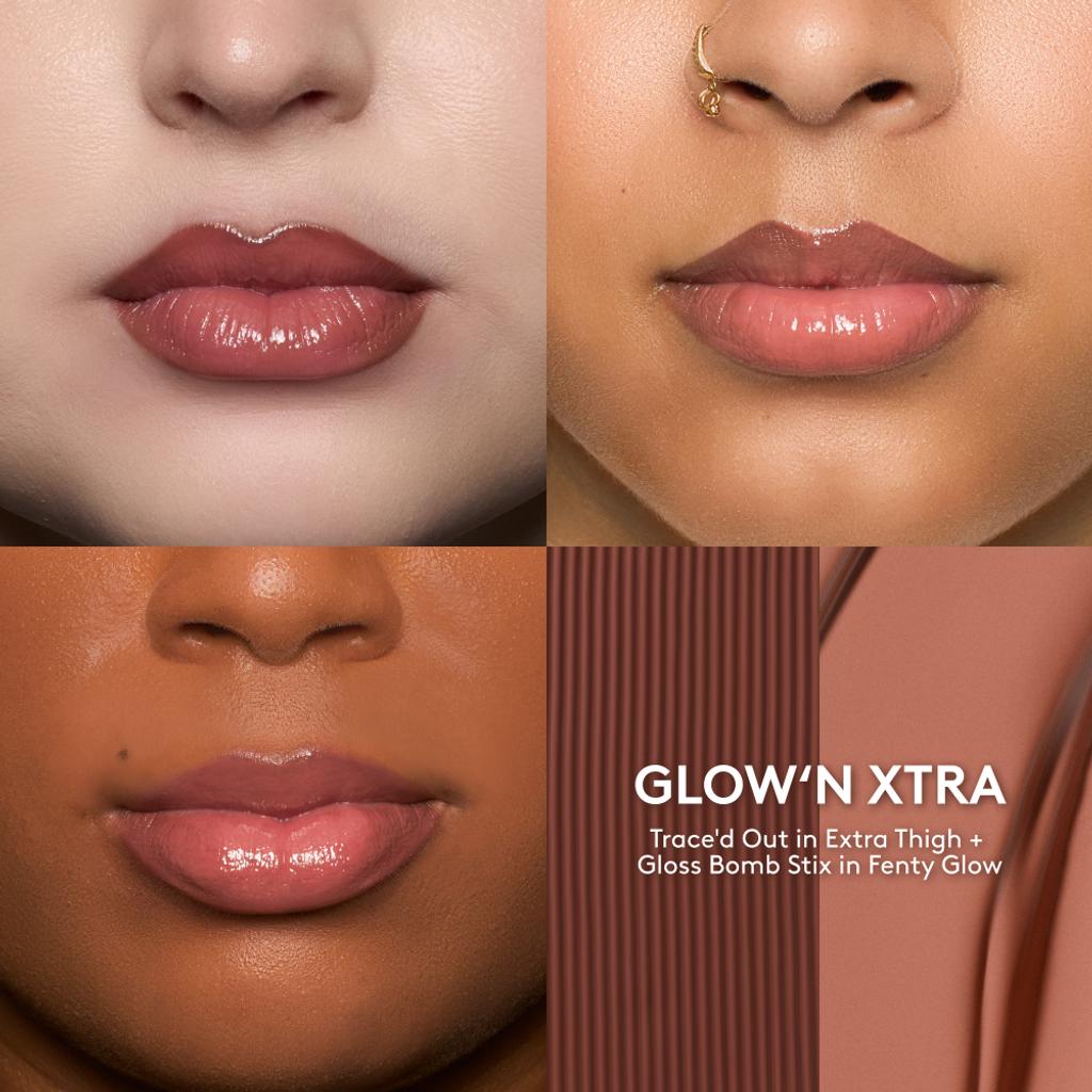 FENTY BEAUTY GLOW N XTRA LIP SET EXTRA THIGH - FENTY GLOW miniatura 4