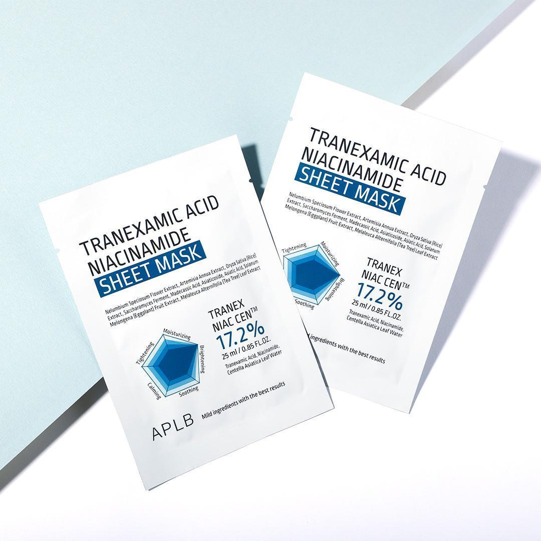APLB TRANEXAMIC ACID NIACINAMIDE SHEET MASK