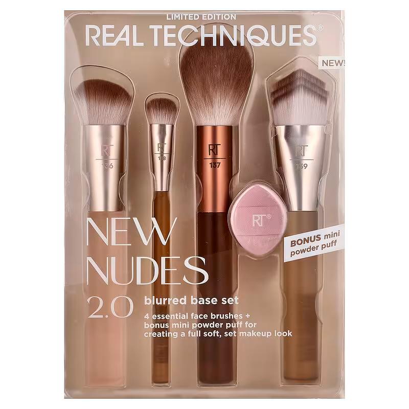 REAL TECHNIQUES NEW NUDES 2.0 BLURRED BASE SET