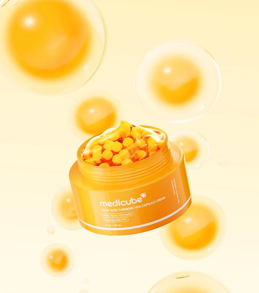 MEDICUBE KOJIC ACID TURMERIC VITA CAPSULE CREAM