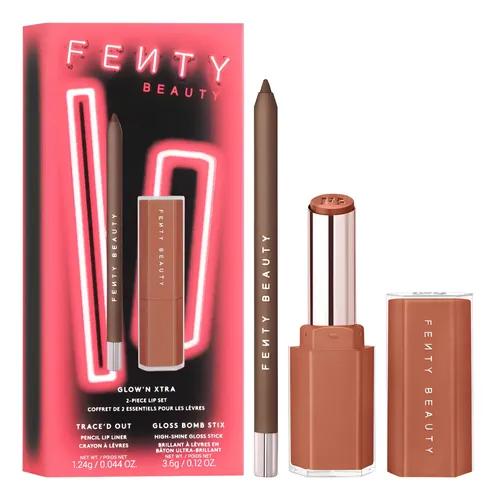 FENTY BEAUTY GLOW N XTRA LIP SET EXTRA THIGH