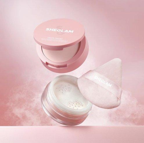 SHEGLAM INSTAREADY FACE & UNDER EYE SETTING POWDER DUO