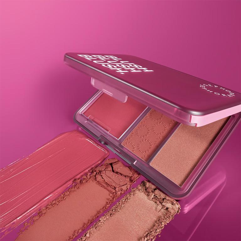 SEPHORA COLLECTION BLUSH BLUSH BLUSH CREAM & POWDER PALETTE